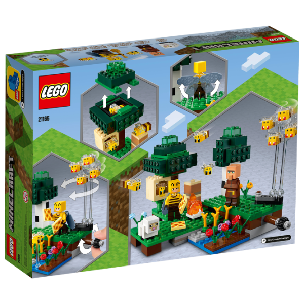 Детский конструктор LEGO The Bee Farm Пчелиная ферма/ Зелёный photo 2