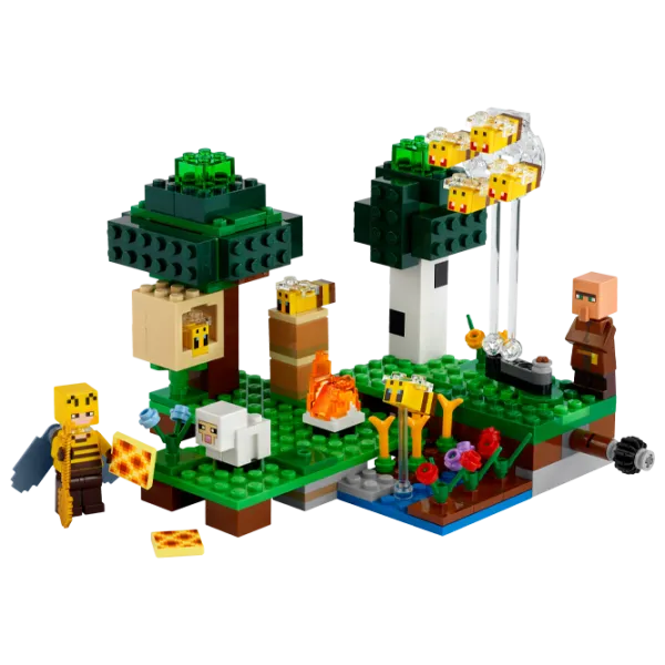 Детский конструктор LEGO The Bee Farm Пчелиная ферма/ Зелёный photo 3