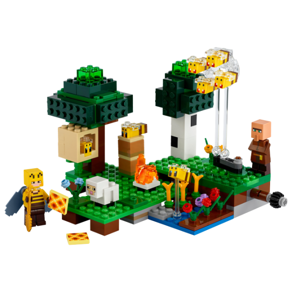 Детский конструктор LEGO The Bee Farm Пчелиная ферма/ Зелёный photo 3