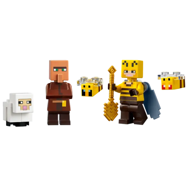 Детский конструктор LEGO The Bee Farm Пчелиная ферма/ Зелёный photo 4