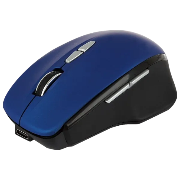 Mouse Qumo M60 USB/ Blue photo 2