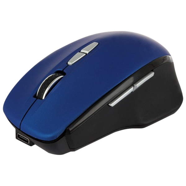 Mouse Qumo M60 USB/ Blue photo 2
