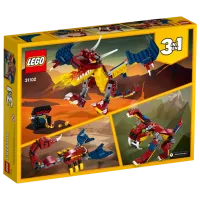 Constructor LEGO Fire Dragon Dragon/ Red photo 2