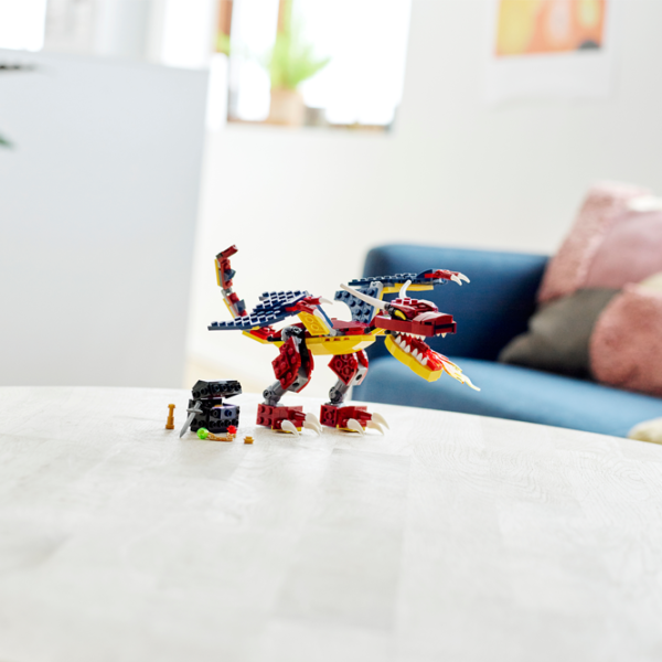 Конструктор LEGO Fire Dragon Дракон/ Красный photo 4