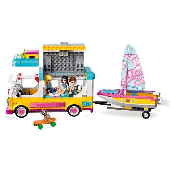 Детский конструктор LEGO Forest Camper Van and Sailboat Отдых на природе/ Разноцветный photo 3