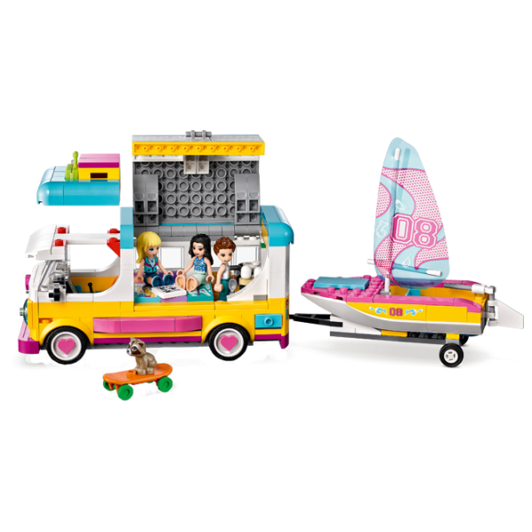 Детский конструктор LEGO Forest Camper Van and Sailboat Отдых на природе/ Разноцветный photo 3
