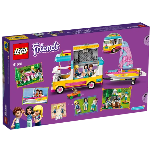 Детский конструктор LEGO Forest Camper Van and Sailboat Отдых на природе/ Разноцветный photo 4