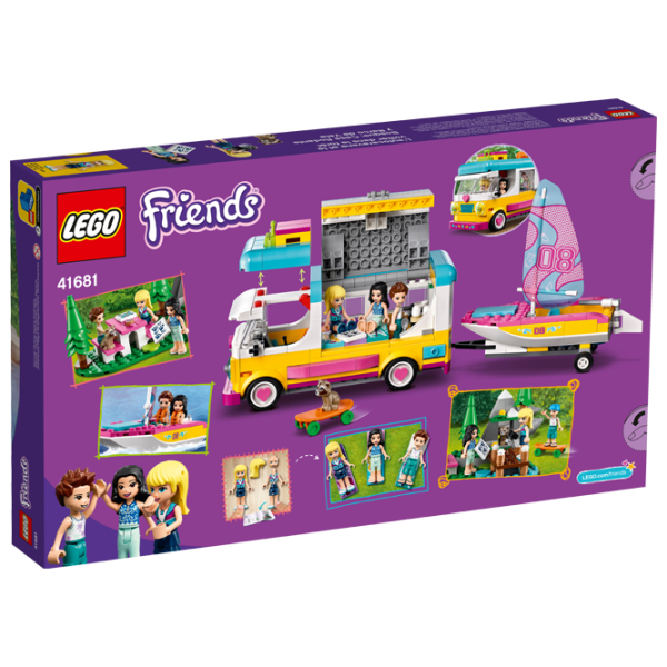 Детский конструктор LEGO Forest Camper Van and Sailboat Отдых на природе/ Разноцветный photo 4