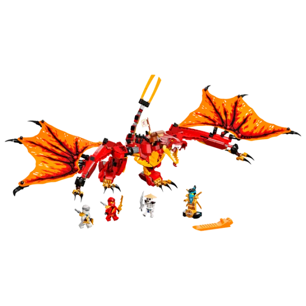 Детский конструктор LEGO Fire Dragon Attack Ниндзяго/ Разноцветный photo 2