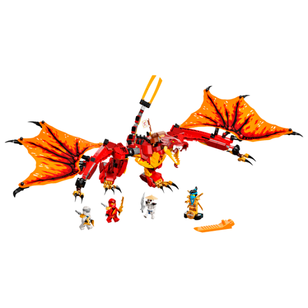 Детский конструктор LEGO Fire Dragon Attack Ниндзяго/ Разноцветный photo 2