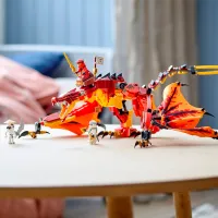 Constructor pentru copii LEGO Fire Dragon Attack Ninjago/ Multicolor photo 5