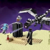 Constructor pentru copii LEGO The End of Battle Luptă/ Multicolor photo 4