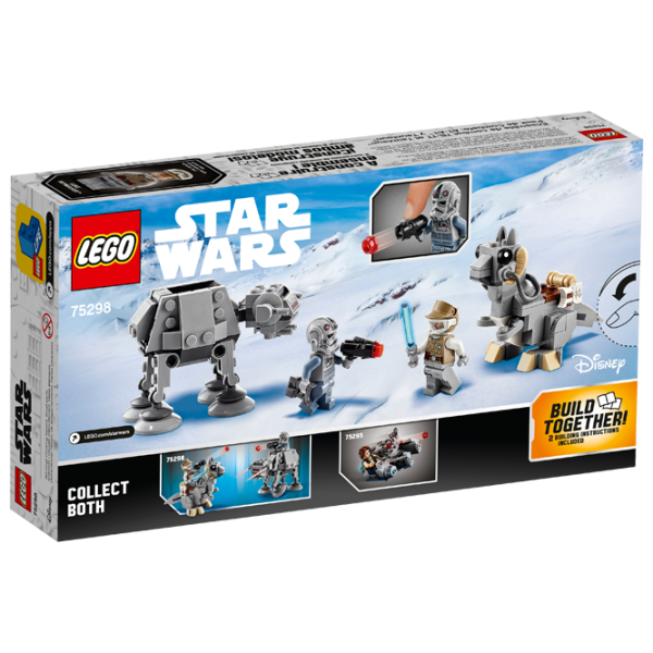 Детский конструктор LEGO AT-AT vs. Tauntaun Microfighters Персонаж из фильма/ Разноцветный photo 3