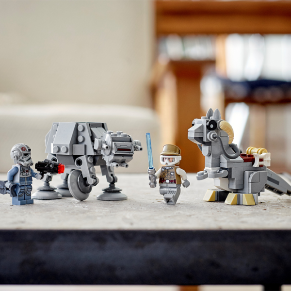 Детский конструктор LEGO AT-AT vs. Tauntaun Microfighters Персонаж из фильма/ Разноцветный photo 4