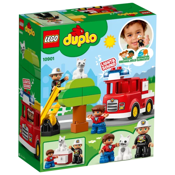 Детский конструктор LEGO Fire Truck Пожарные/ Красный photo 2