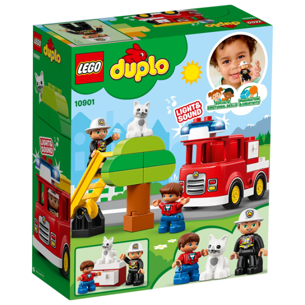 Детский конструктор LEGO Fire Truck Пожарные/ Красный photo 2