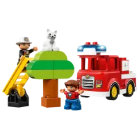 Constructor pentru copii LEGO Fire Truck Pompieri/ Red photo 3