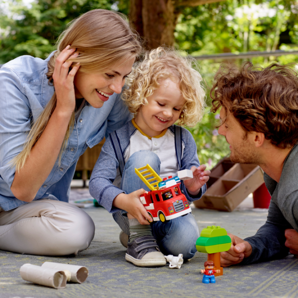 Детский конструктор LEGO Fire Truck Пожарные/ Красный photo 5