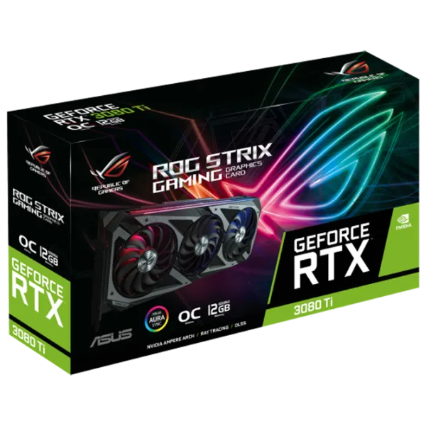 Видеокарта Asus RTX3080Ti GDDR6X ROG Strix Gaming OC  / 12 ГБ photo 5 Видеокарта Asus RTX3080Ti GDDR6X ROG Strix Gaming OC  / 12 ГБ photo 5