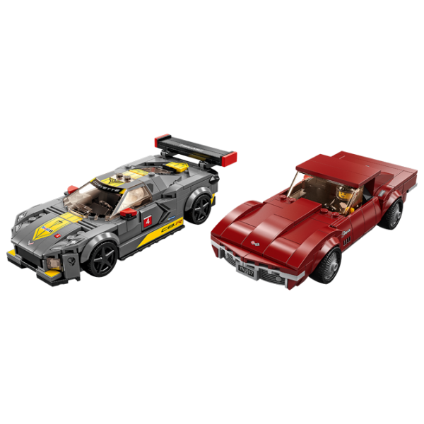 Детский конструктор LEGO Chevrolet Corvette1968 and C8.R Race Car Авто/ Разноцветный photo 2