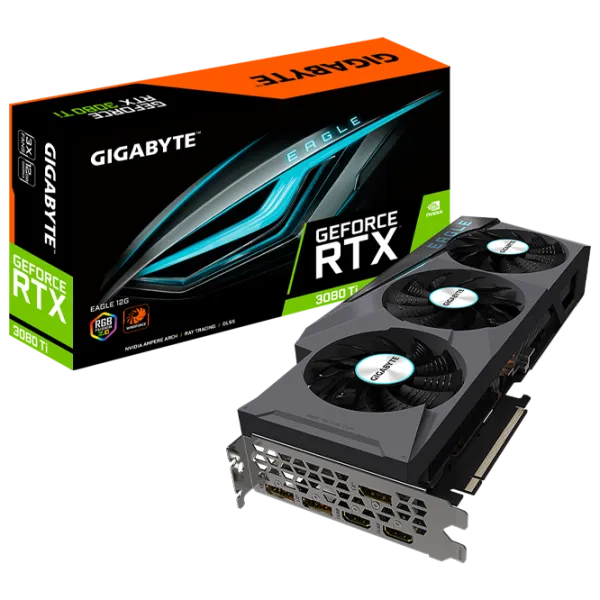 Placă video Gigabyte GeForce RTX 3080 Ti EAGLE PCI Express 4.0 / 12 GB photo 5 Placă video Gigabyte GeForce RTX 3080 Ti EAGLE PCI Express 4.0 / 12 GB photo 5