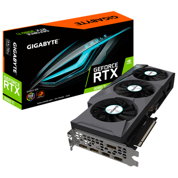 Placă video Gigabyte GeForce RTX 3080 Ti EAGLE PCI Express 4.0 / 12 GB photo 5 Placă video Gigabyte GeForce RTX 3080 Ti EAGLE PCI Express 4.0 / 12 GB photo 5