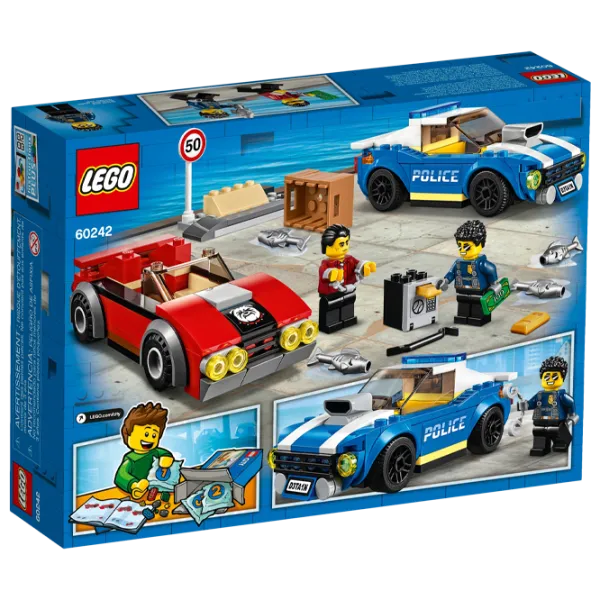 Детский конструктор LEGO Police Highway Arrest Полиция/ Синий photo 2