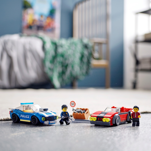 Детский конструктор LEGO Police Highway Arrest Полиция/ Синий photo 5