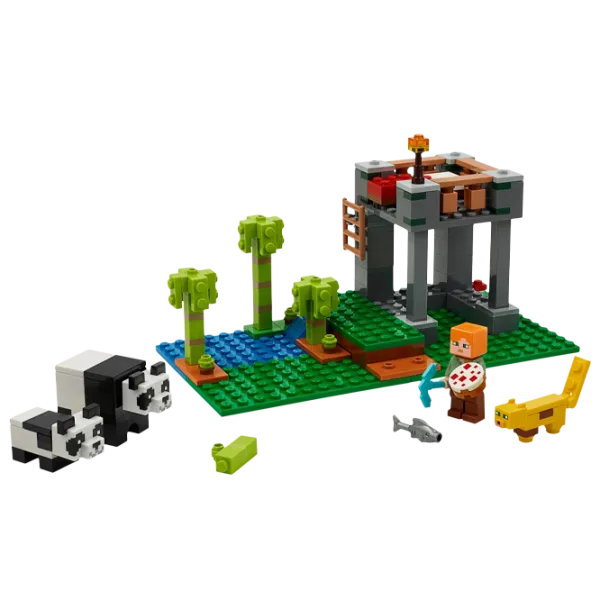 Конструктор LEGO Panda Nursery Панда/ Зелёный photo 3