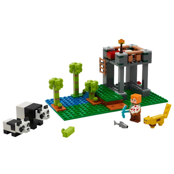 Конструктор LEGO Panda Nursery Панда/ Зелёный photo 3