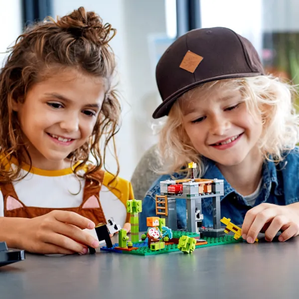 Конструктор LEGO Panda Nursery Панда/ Зелёный photo 5