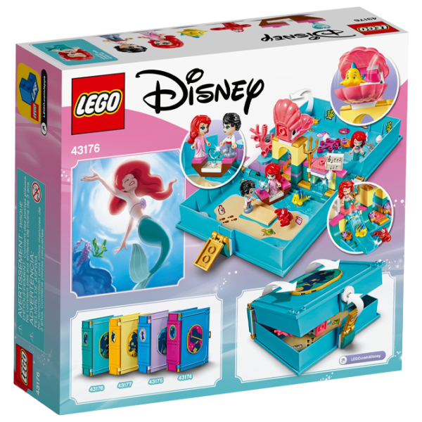 Детский конструктор LEGO Ariel's Storybook Adventures Приключения/ Синий photo 2