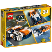 Constructor pentru copii LEGO Sunset Track Racer Mașină/ White photo 2