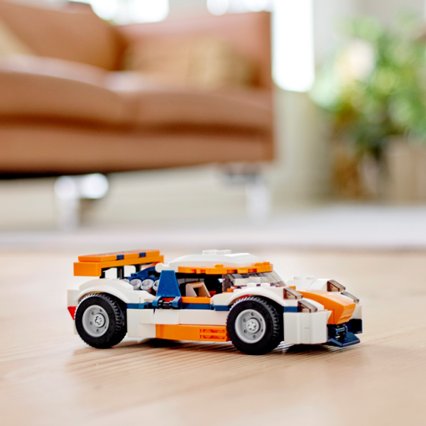 Детский конструктор LEGO Sunset Track Racer Автомобиль/ Белый photo 5