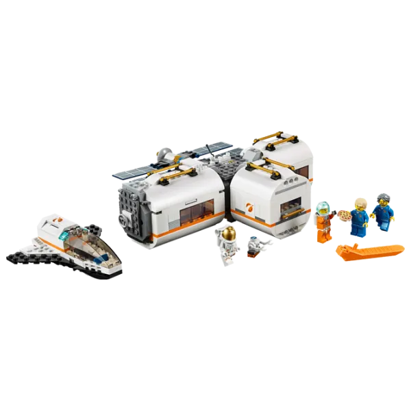Детский конструктор LEGO Lunar Space Station Космическая станция/ Белый photo 2