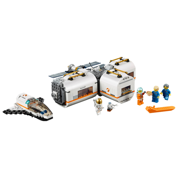 Детский конструктор LEGO Lunar Space Station Космическая станция/ Белый photo 2