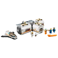 Constructor pentru copii LEGO Lunar Space Station Stație spațială/ White photo 2