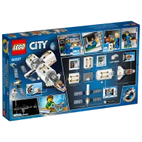 Constructor pentru copii LEGO Lunar Space Station Stație spațială/ White photo 3