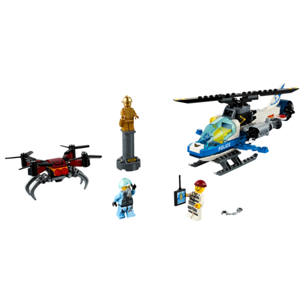 Конструктор LEGO Sky Police Drone Chase Полиция/ Синий photo 3