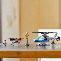 Constructor LEGO Sky Police Drone Chase Poliție/ Blue photo 5