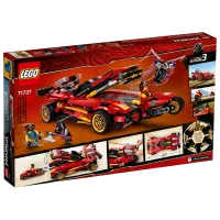 Constructor pentru copii LEGO X-1 Ninja Charger Transport/ Red photo 3