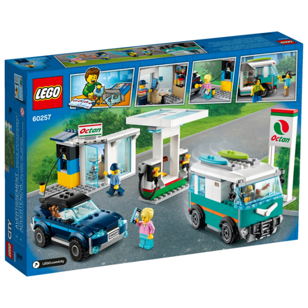 Детский конструктор LEGO Service Station Станция заправки/ Разноцветный photo 2