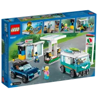 Constructor pentru copii LEGO Service Station Benzinărie/ Multicolor photo 2