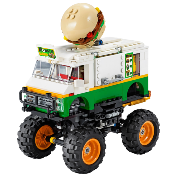 Детский конструктор LEGO Monster Burger Truck Авто/ Разноцветный photo 2