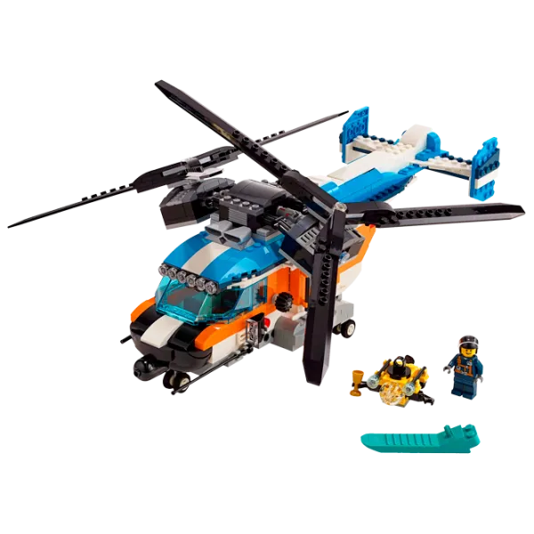 Детский конструктор LEGO Twin-Rotor Helicopter Транспорт/ Разноцветный photo 2