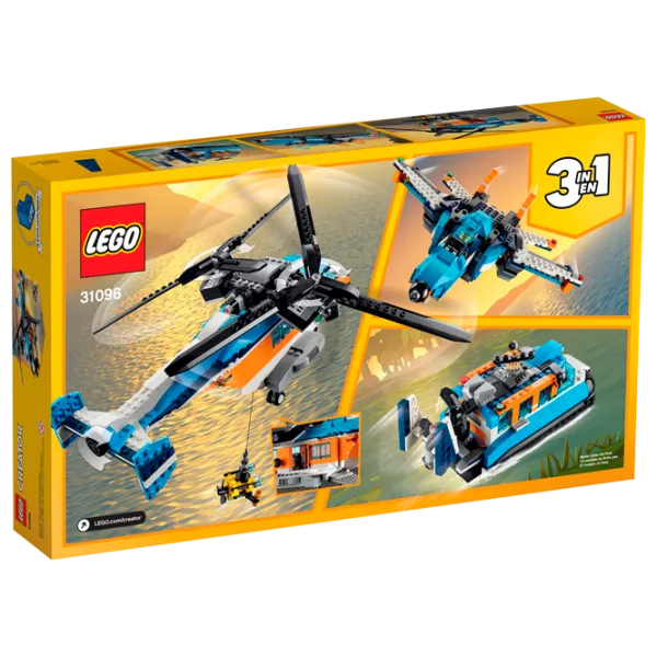 Детский конструктор LEGO Twin-Rotor Helicopter Транспорт/ Разноцветный photo 4