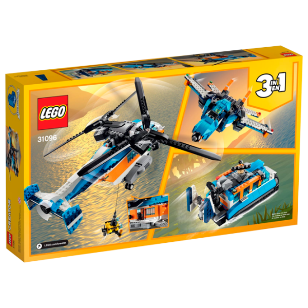 Детский конструктор LEGO Twin-Rotor Helicopter Транспорт/ Разноцветный photo 4