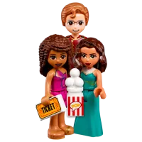 Constructor pentru copii LEGO Heartlake City Movie Theater Clădire/ Multicolor photo 3