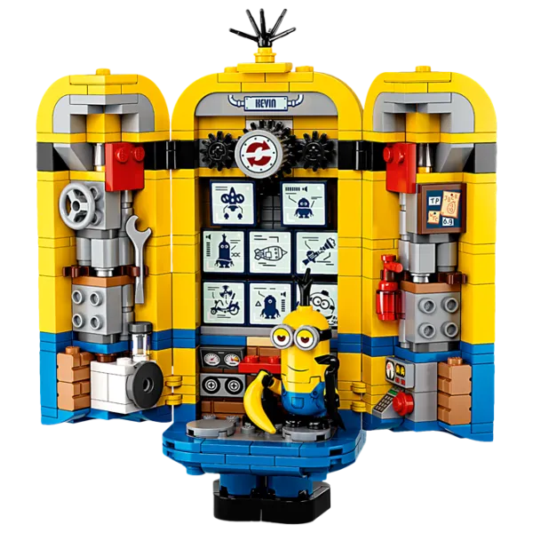 Конструктор LEGO Brick-built Minions and their Lair Персонаж из мультфильма/ Разноцветный photo 2