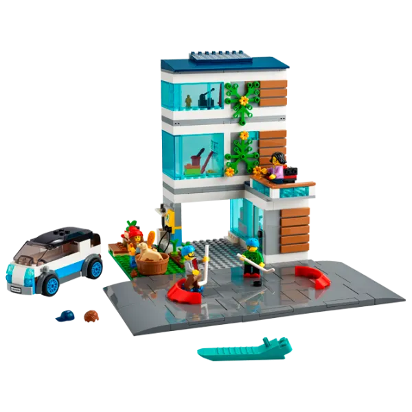 Constructor LEGO City-Family House Clădire/ Multicolor photo 2